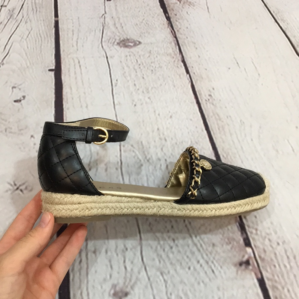 Guess black quilted espadrilles 5.5 - Picture 7 of 16